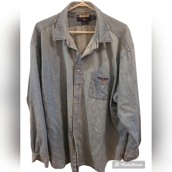 Vintage US Polo Jean Denim Shirt - Picture 1 of 5